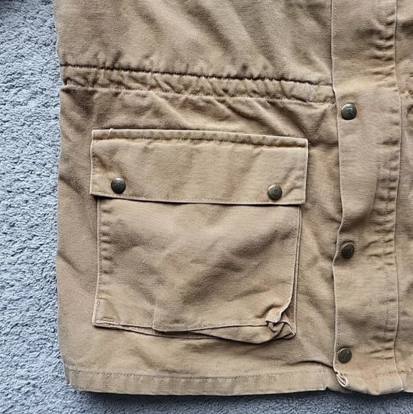 Vintage Carhartt Chore Jacket Men Large Blanket Lined Barn Work Duck Canvas - Picture 10 of 16